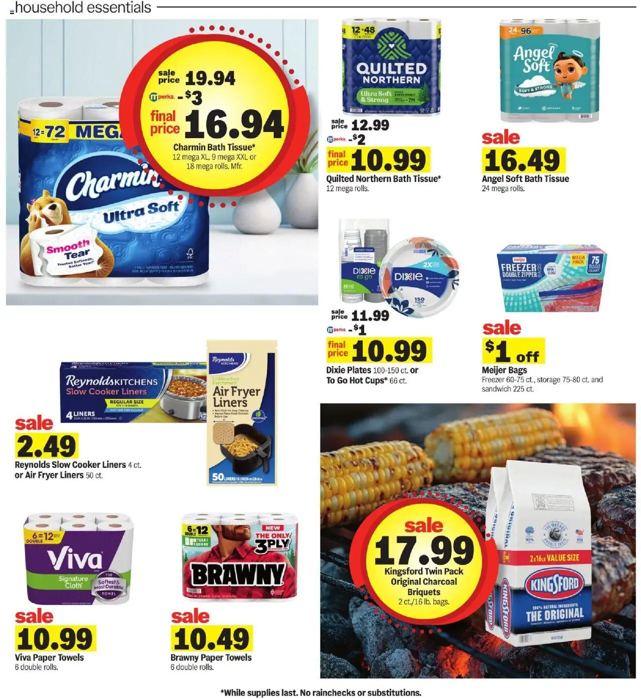 Meijer Weekly Ad - valid from 03.08.2025 | Page: 23 | Products: Fryer, Cooker, Bath, Freezer