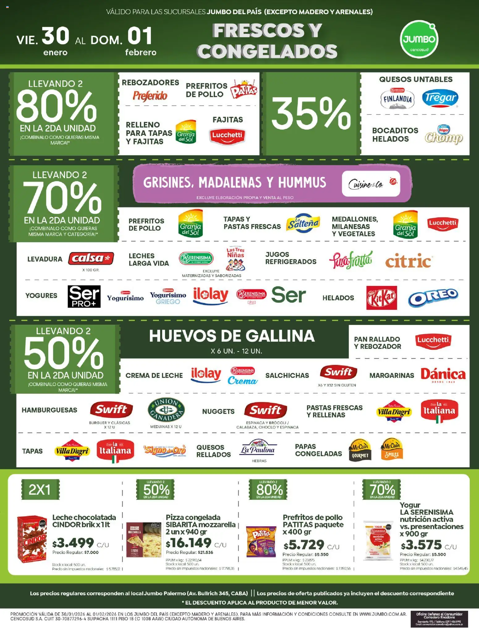 Jumbo - Ofertas | Córdoba │ válido desde el 30.01.2026 | Página: 4 | Productos: Pollo, Yogur, Chocolatada, Pan rallado