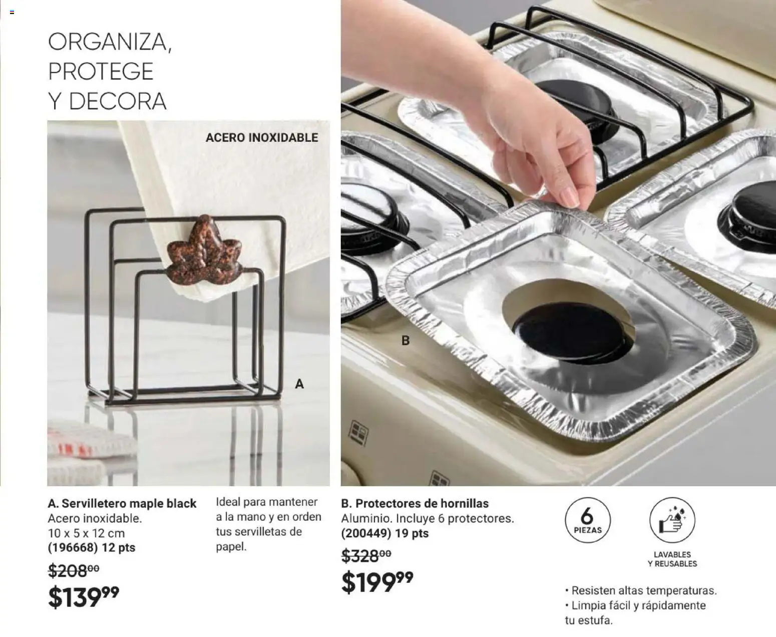 Nuevas ofertas de AVON válidas en toda la República Mexicana desde el 10.01.2026. ¡Encuentra las mejores ofertas en AVON Casa & Estilo 2 2026! | Página: 53 | Productos: Servilletas, Servilletero