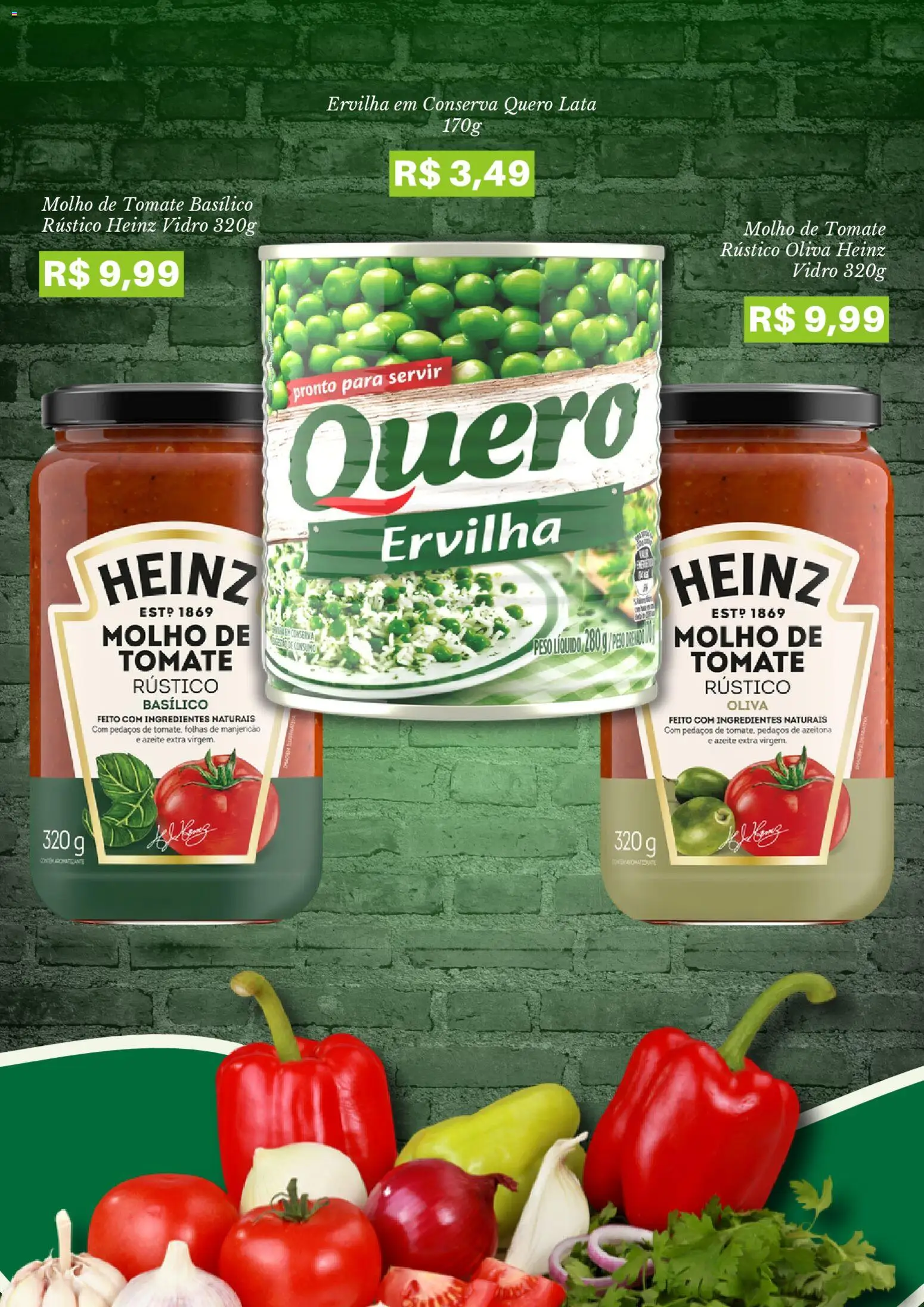 Pão de Açúcar Folheto - válido de 23.02.2026 | Página: 5 | Produtos: Ervilha, Manjericão, Molho de tomate, Azeite