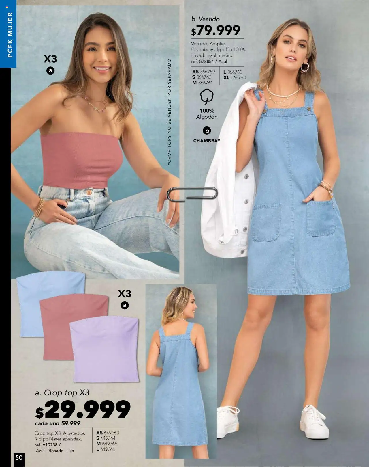 Pacifika revista - valida desde el 01.09.2025 | Página: 54 | Productos: Algodón, Top, Vestido