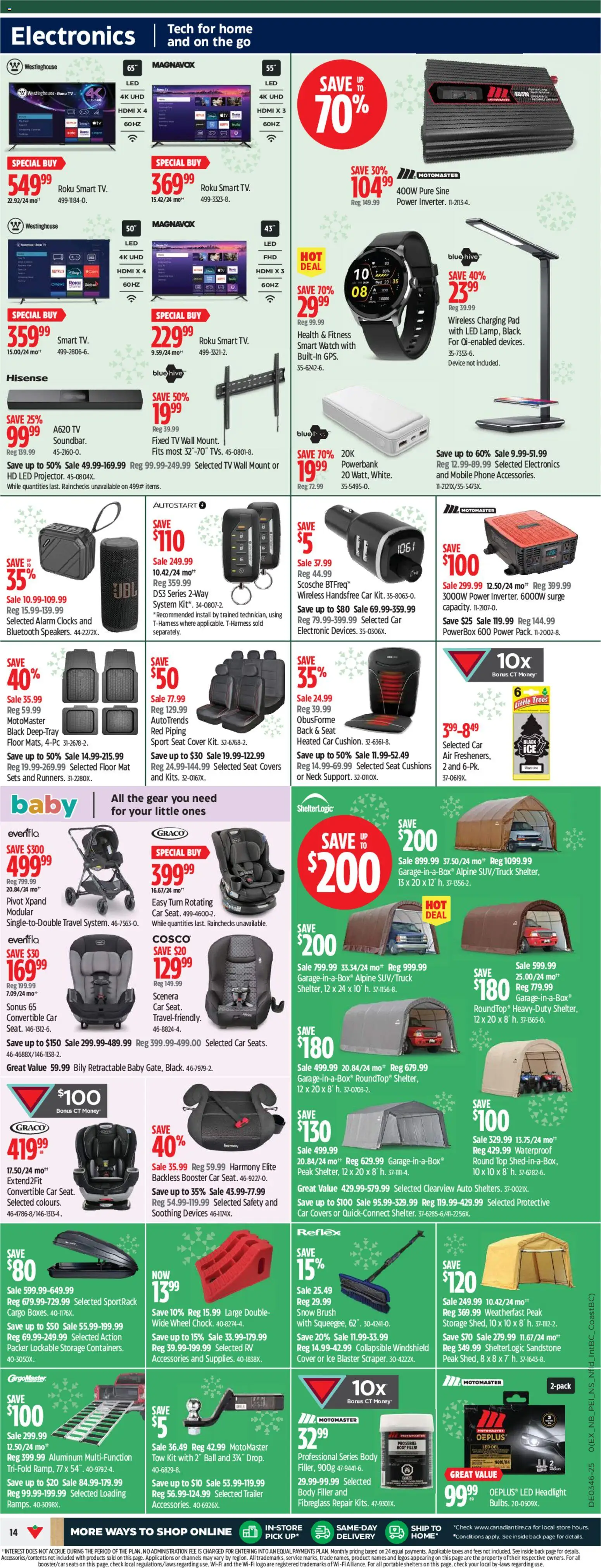 Canadian Tire flyer valid from 06.11.2025 | Page: 14