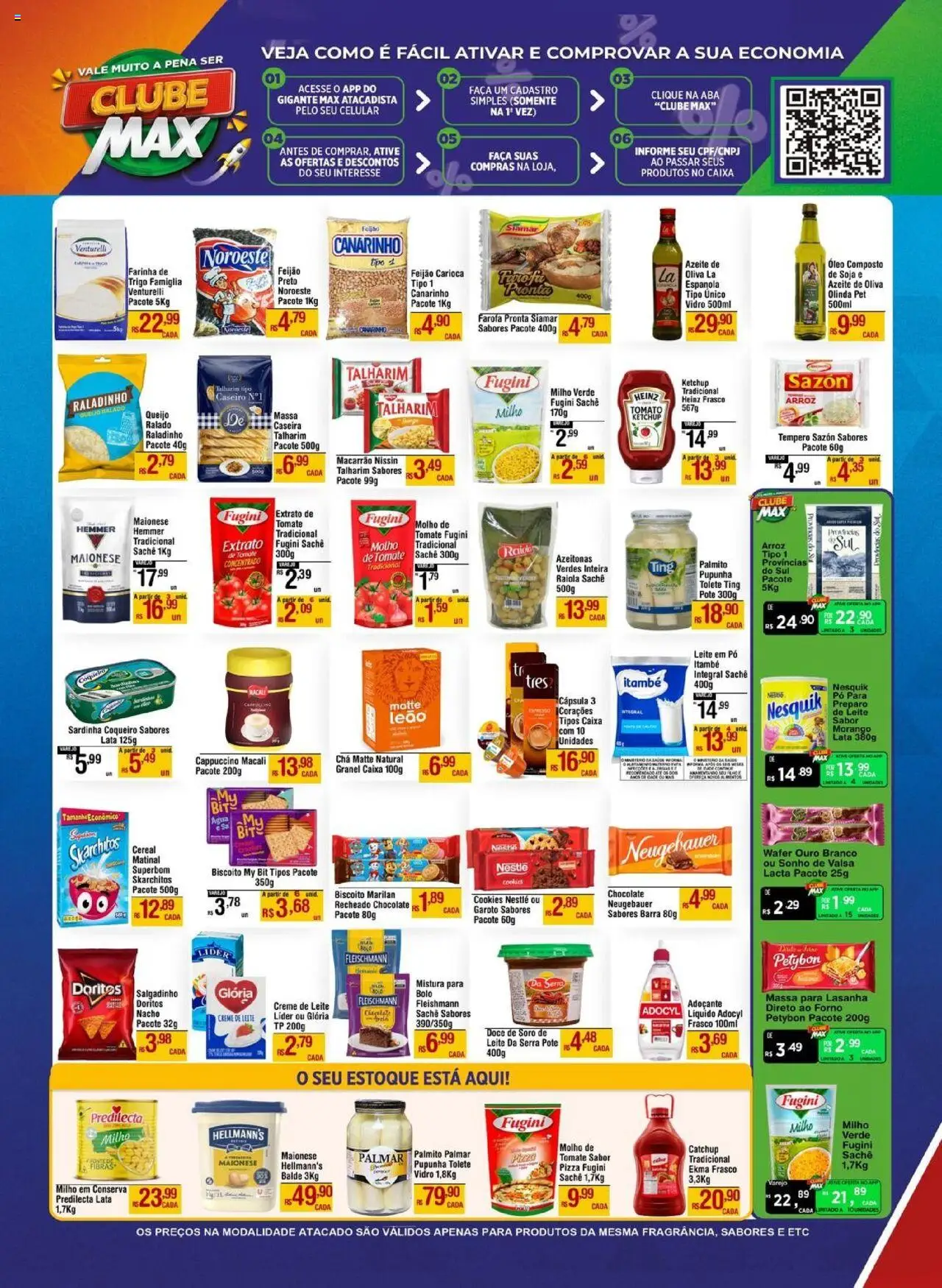 Max Atacadista Folheto - válido de 25.08.2025 | Página: 2 | Produtos: Feijão, Faca, Óleo, Sardinha