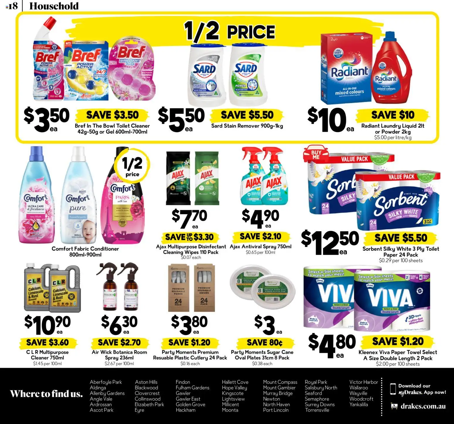 Drakes catalogue - valid from 29.04.2026 | Page: 18 | Products: Cutlery, Cleaner, Conditioner, Stain remover