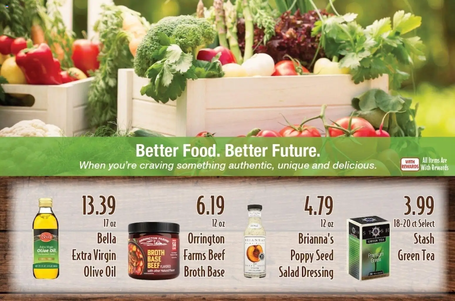 Piggly Wiggly Weekly Ad - valid from 18.03.2026 | Page: 8 | Products: Green Tea, Tea, Beef, Salad