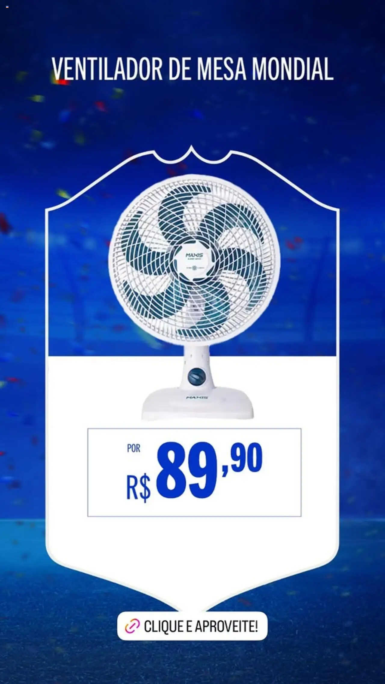 Casas Bahia Folheto - válido de 10.10.2025 | Página: 7 | Produtos: Ventilador, Ventilador de mesa, Mesa