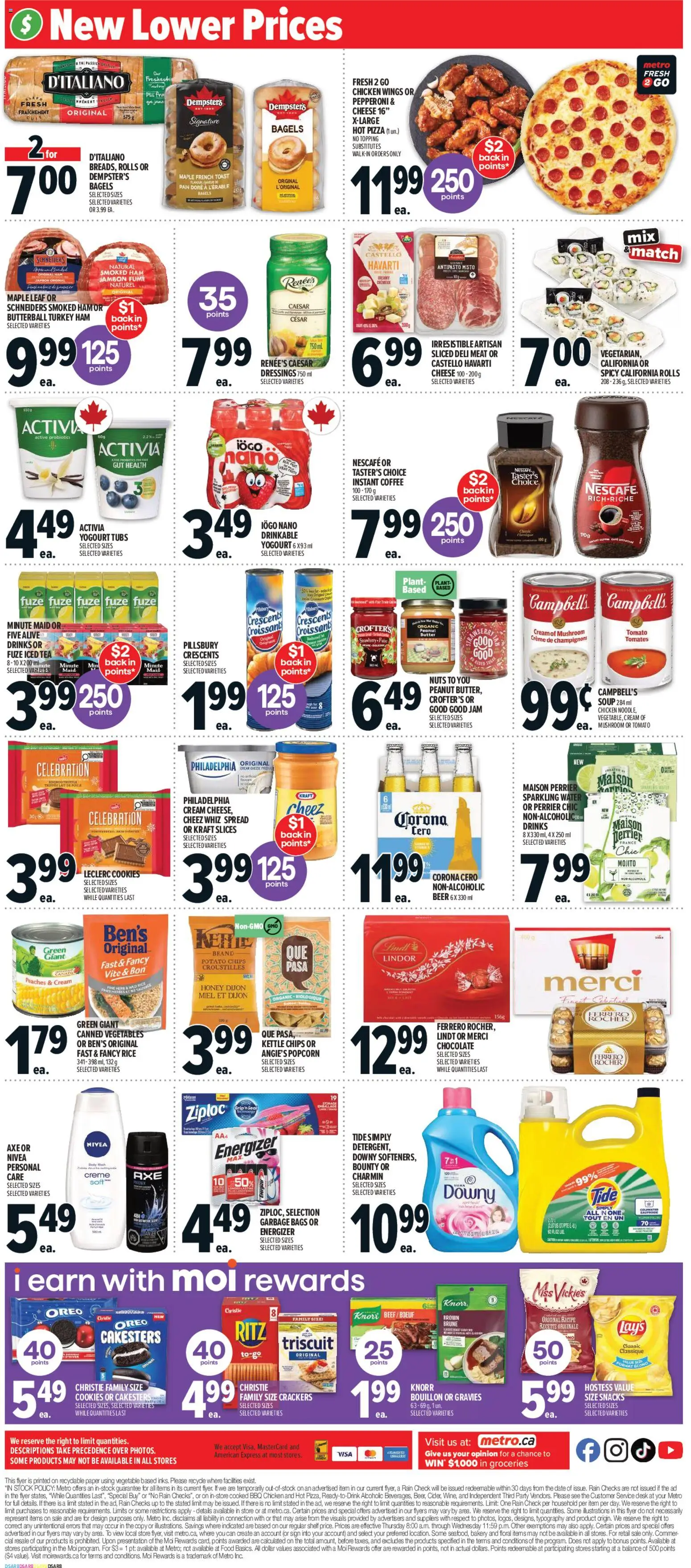 Metro flyer valid from 11.12.2025 | Page: 5 | Products: Cream, Cookies, Bakery, Cheese