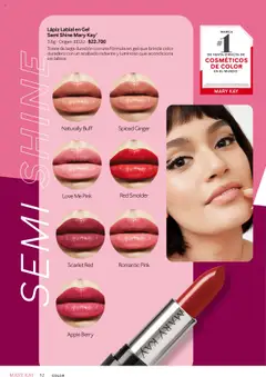 Mary Kay catálogo │ válido desde el 04.04.2025 | Página: 52 | Productos: Fuente, Lápiz labial, Radiante