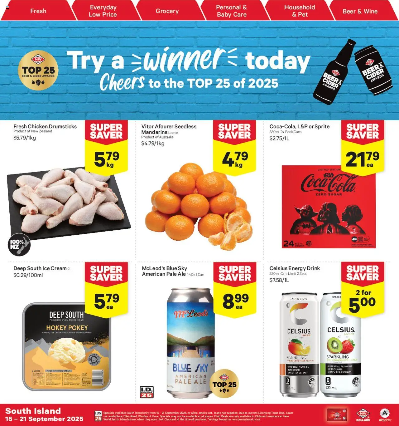 New World catalogue from 15.09.2025 | Page: 1