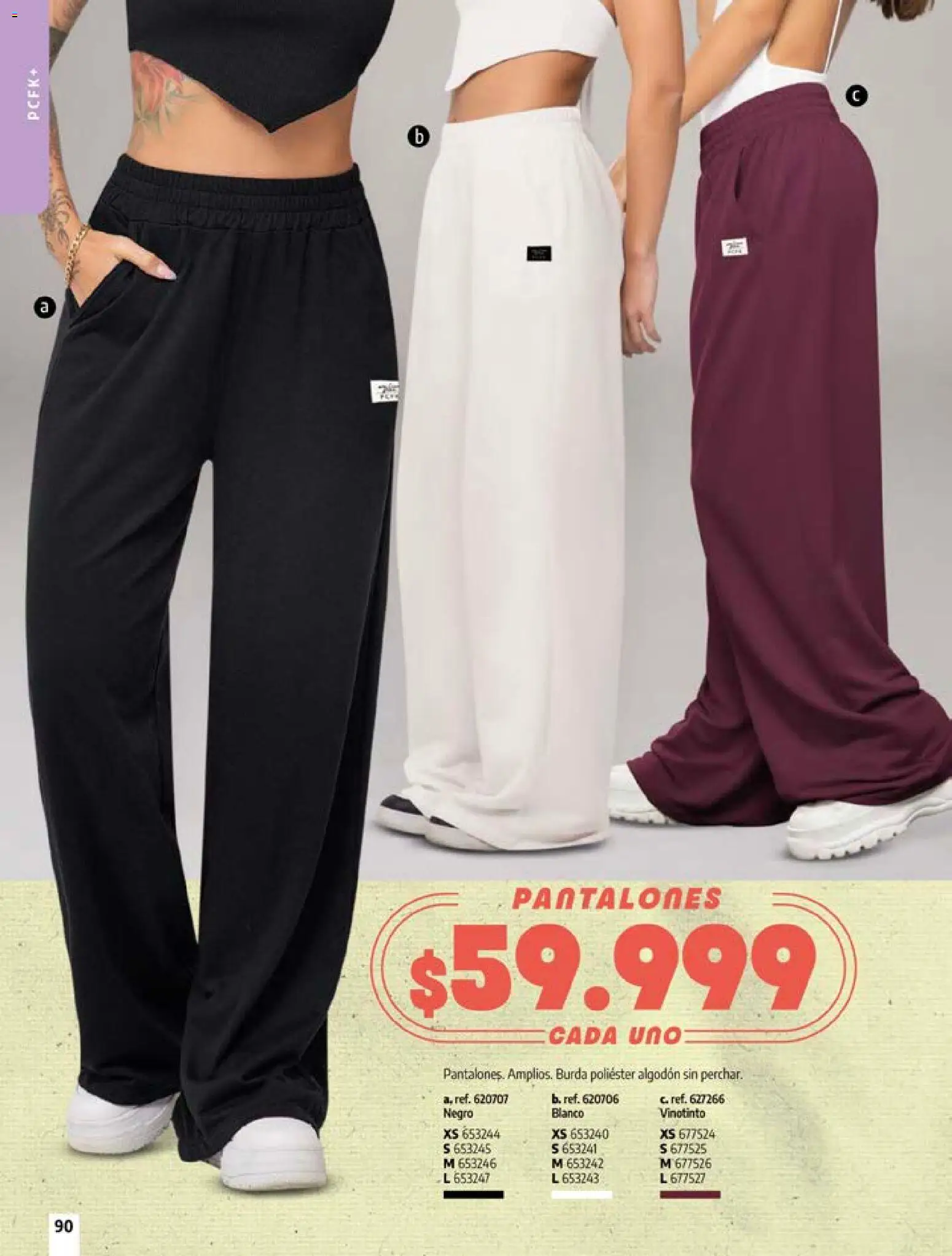 Pacifika revista - valida desde el 24.04.2026 | Página: 90 | Productos: Algodón, Pantalones