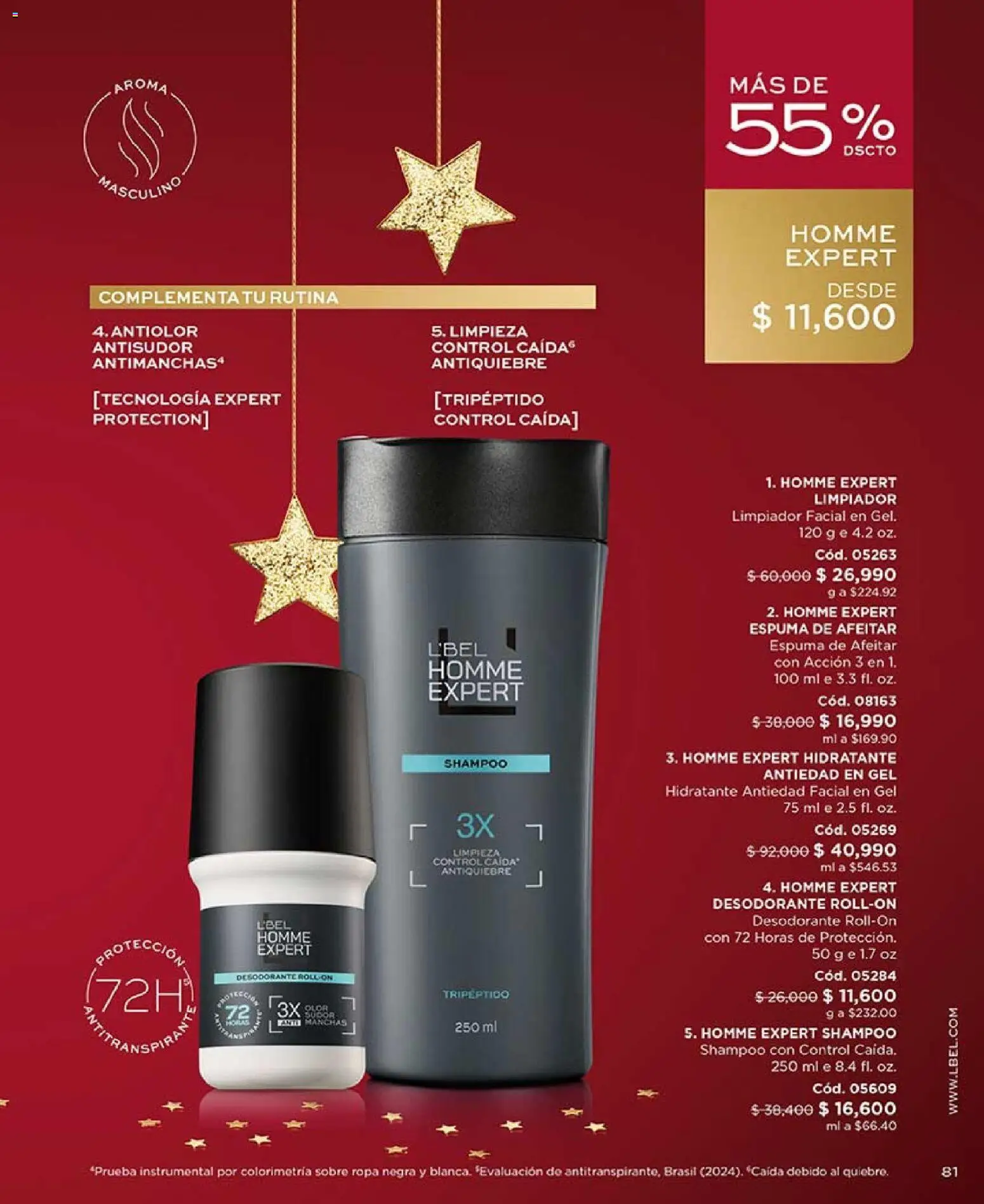 L'Bel revista - valida desde el 03.11.2025 | Página: 81 | Productos: Shampoo, Sobre, Limpiador, Limpiador facial