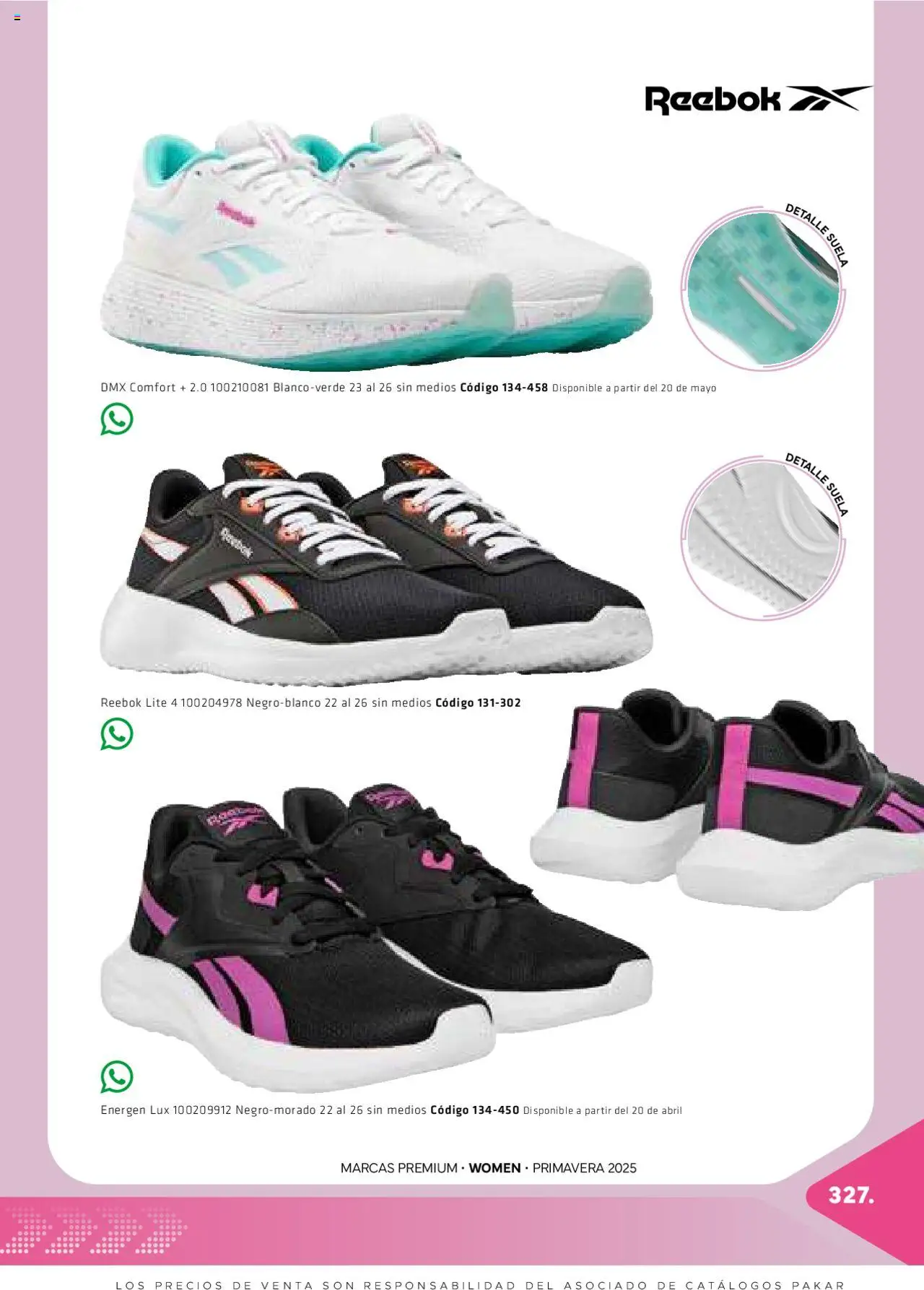 Nuevas ofertas de SC Pakar válidas en toda la República Mexicana desde el 06.03.2025. ¡Encuentra las mejores ofertas en SC Pakar catálogo Women! | Página: 327