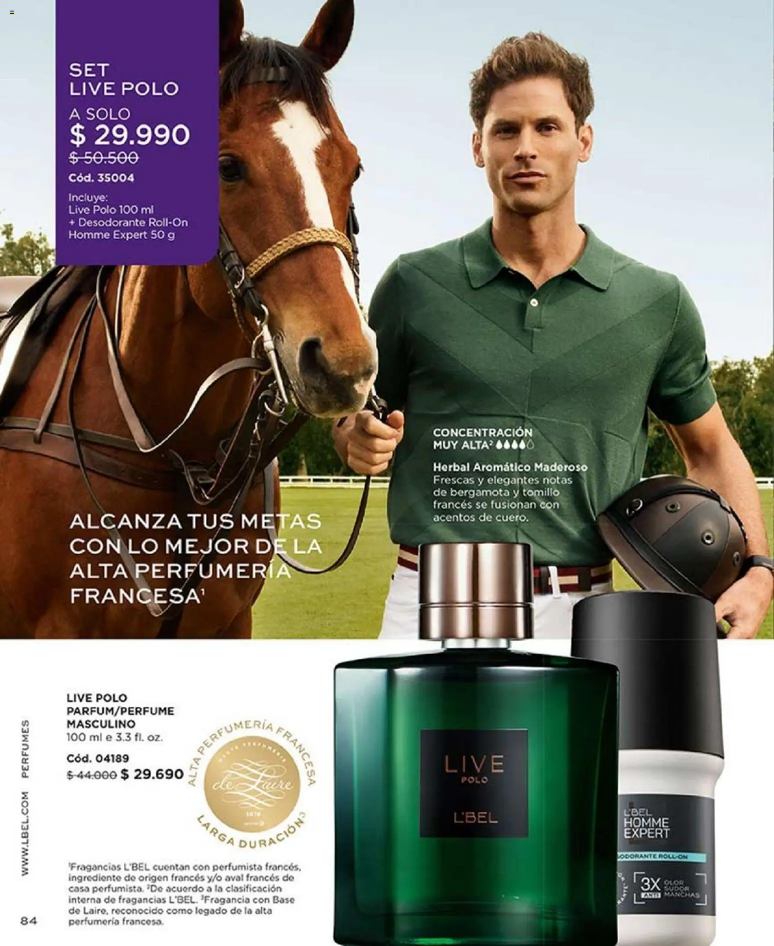 Catálogo L'Bel Campaña 4 │ válido desde el 15.02.2026 | Página: 88 | Productos: Desodorante, Base