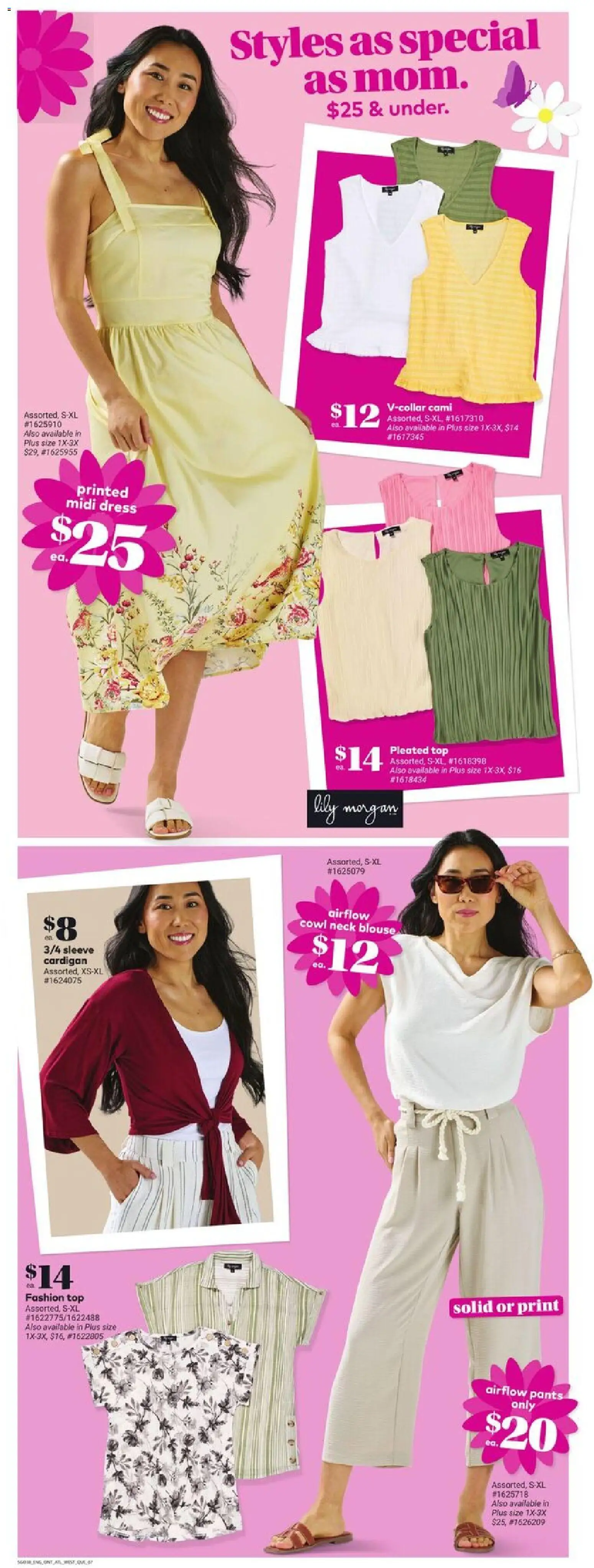 Giant Tiger flyer valid from 22.04.2026 | Page: 10 | Products: Cardigan, Dress, Blouse, Pants