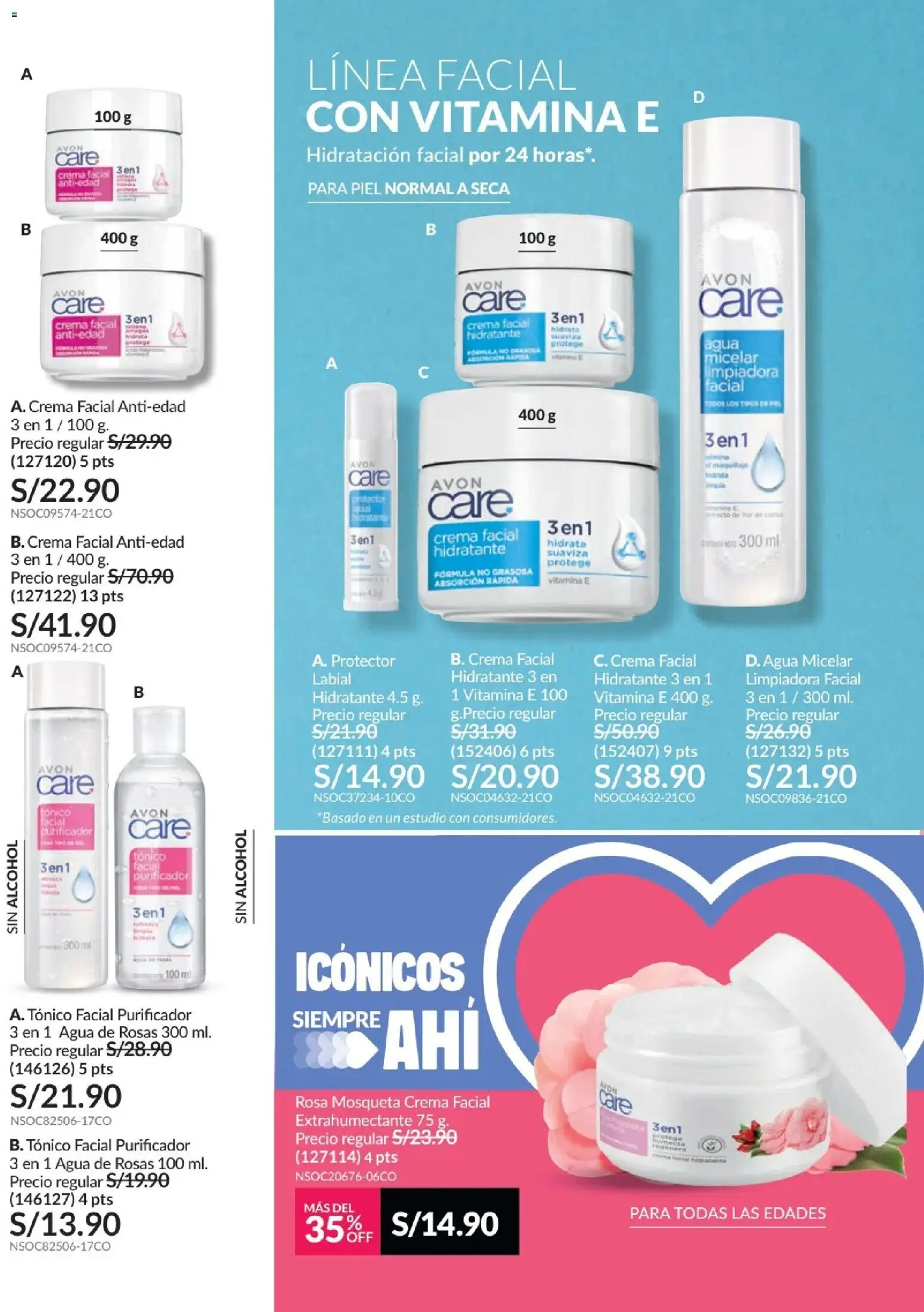 Catálogo Avon válido desde 01.01.2026 | Página: 101 | Productos: Crema, Maquillaje