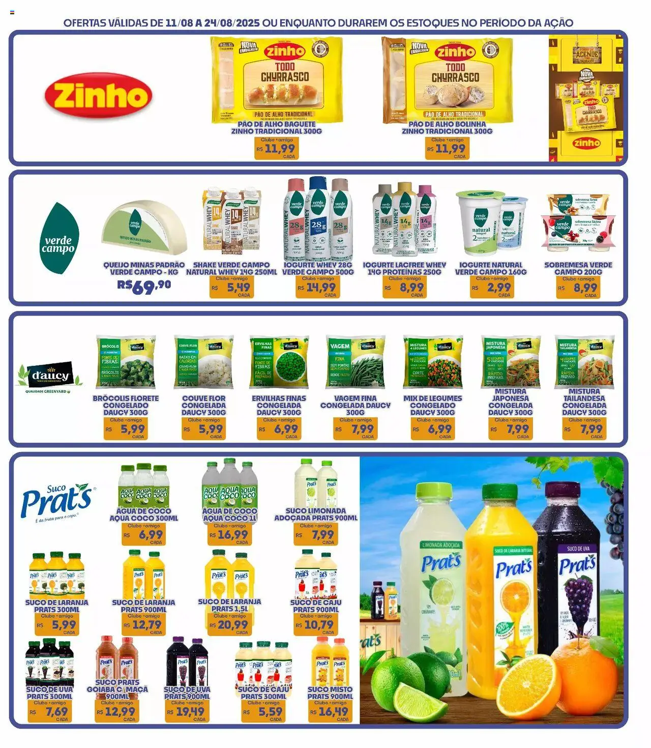 Boa Supermercados Folheto - válido de 11.08.2025 | Página: 15 | Produtos: Goiaba, Água de coco, Pão, Couve