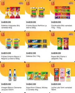 Vista previa de OXXO folleto, nuevo folleto de la tienda, válido en México a partir del 08.01.2026 | Página: 2 | Productos: Chocolate, Fideos, Galletas, Panadería