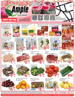 Preview of Ample Food Market - Weekly flyer Toronto York from shop Ample Food Market valid from 12.12.2025