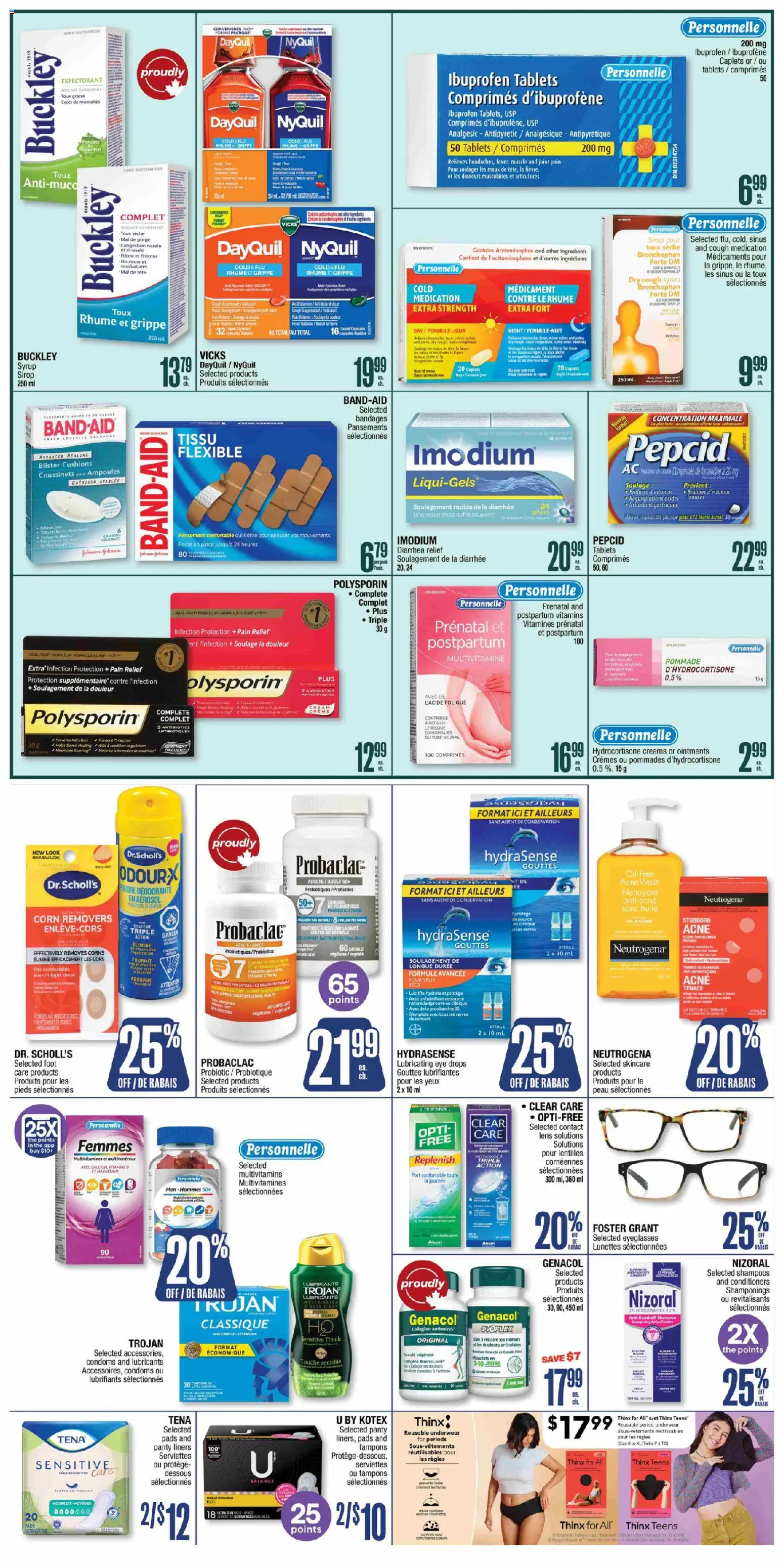 Jean Coutu flyer valid from 05.03.2026 | Page: 3 | Products: Fan, Shampoo, Underwear