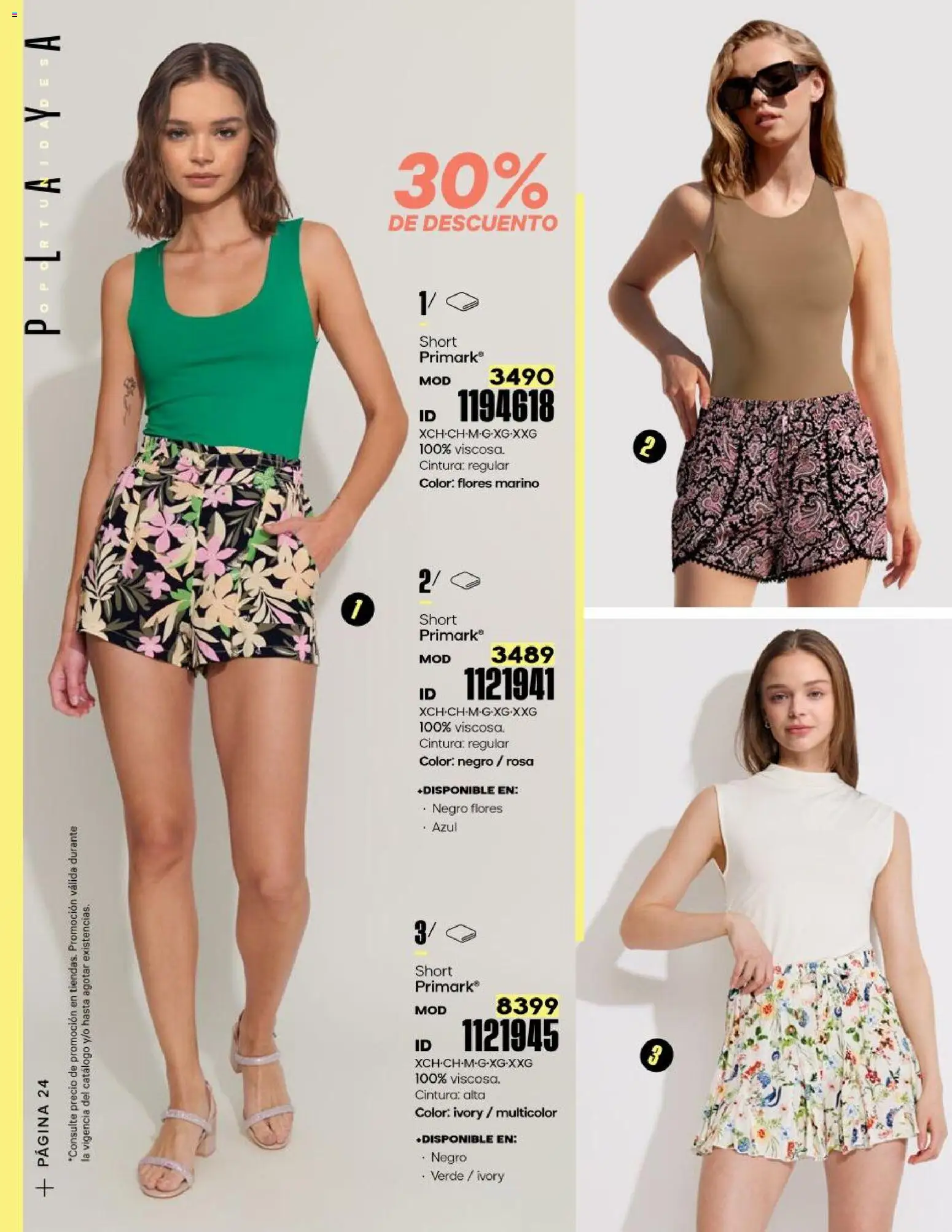 Nuevas ofertas de Price Shoes válidas en toda la República Mexicana desde el 23.01.2026. ¡Encuentra las mejores ofertas en Price Shoes catálogo Oportunidades! | Página: 24 | Productos: Short