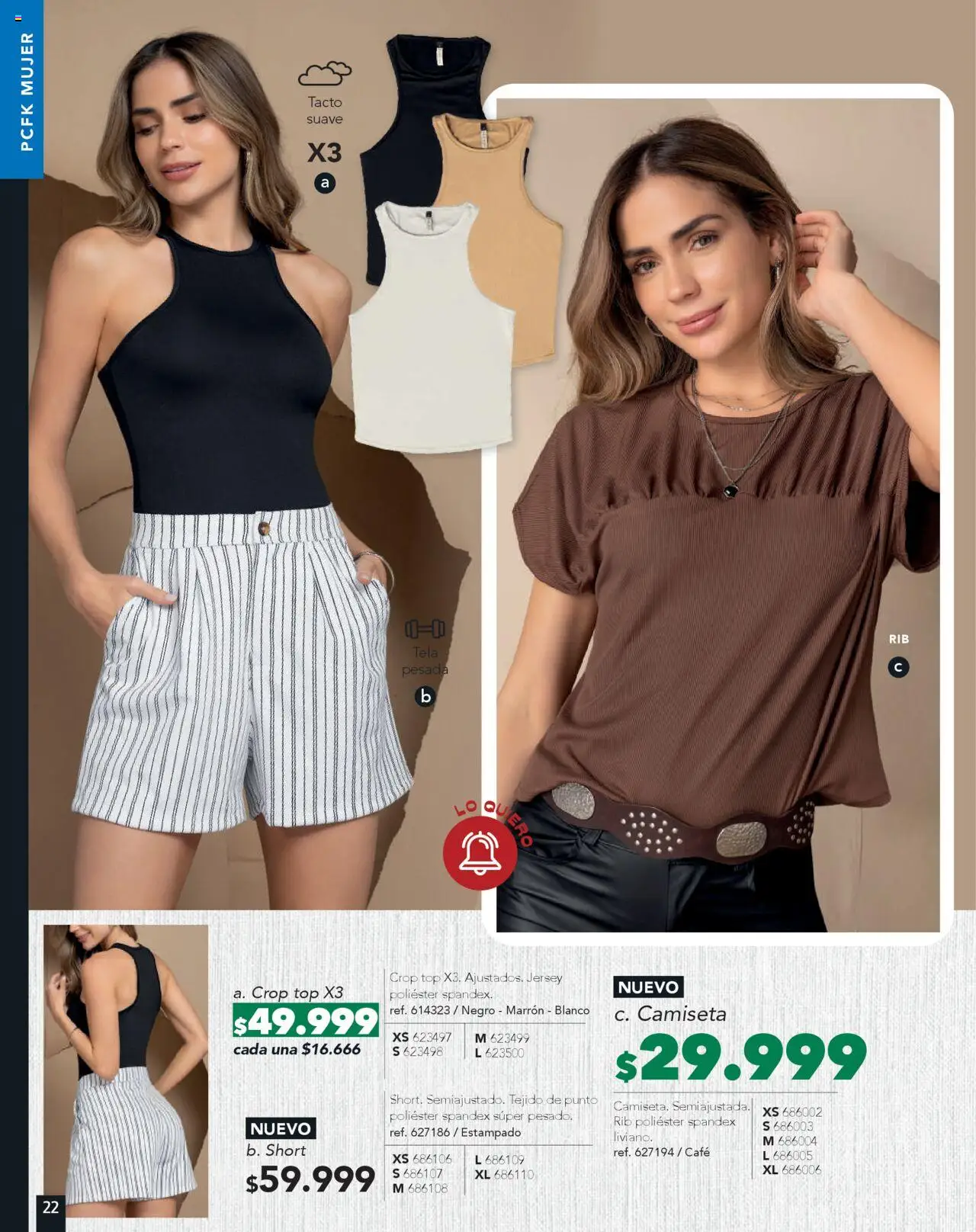 Pacifika revista - valida desde el 25.09.2025 | Página: 22 | Productos: Short, Camiseta, Top, Café