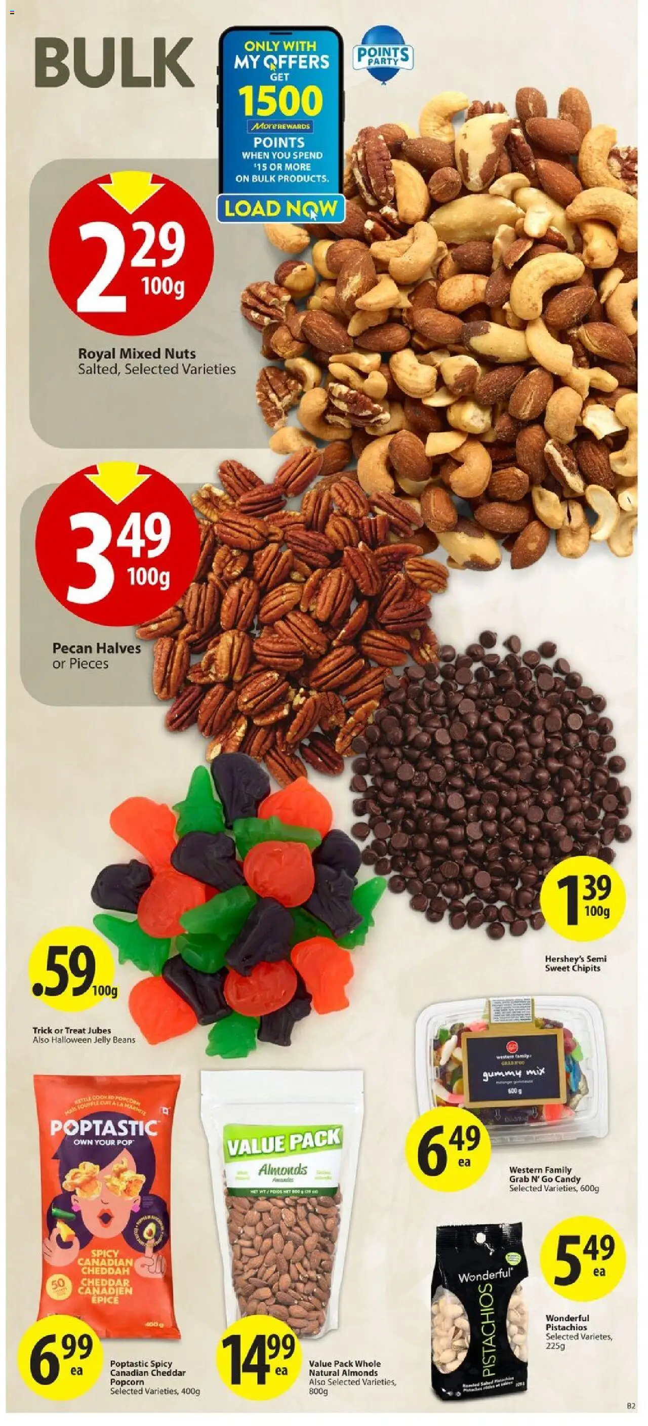 Save on foods flyer valid from 25.09.2025 | Page: 24 | Products: Nuts, Kettle