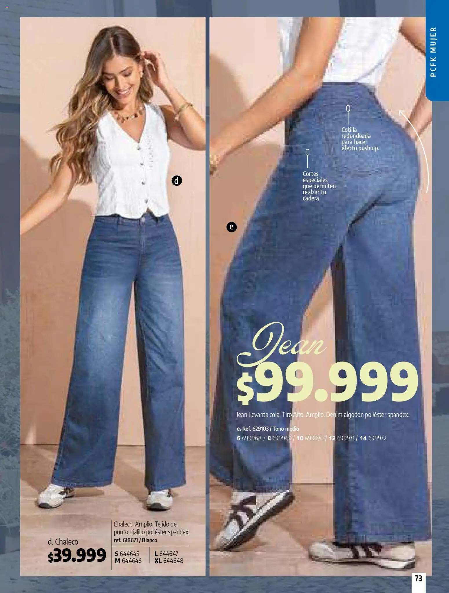 Pacifika revista - valida desde el 24.02.2026 | Página: 75 | Productos: Algodón, Jean, Chaleco