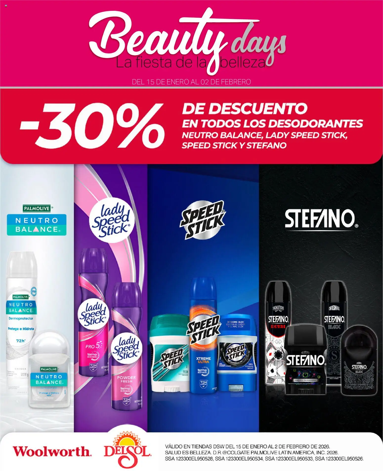 Nuevas ofertas de Del Sol y Woolworth válidas en toda la República Mexicana desde el 15.01.2026. ¡Encuentra las mejores ofertas en Del Sol y Woolworth catálogo! | Página: 3 | Productos: Termo