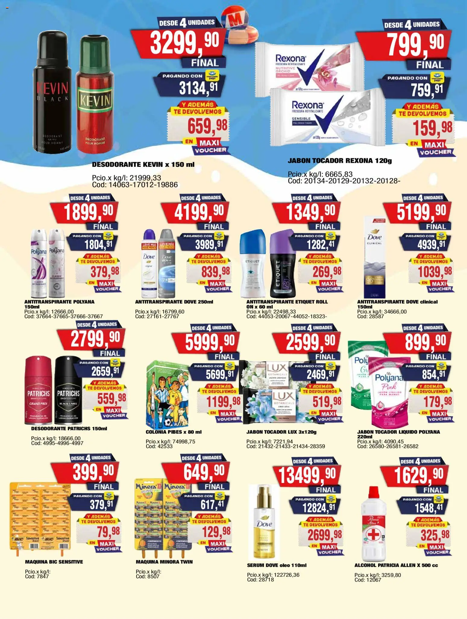 Maxiconsumo ofertas │ válido desde el 05.01.2026 | Página: 29 | Productos: Serum, Jabón, Desodorante, Té