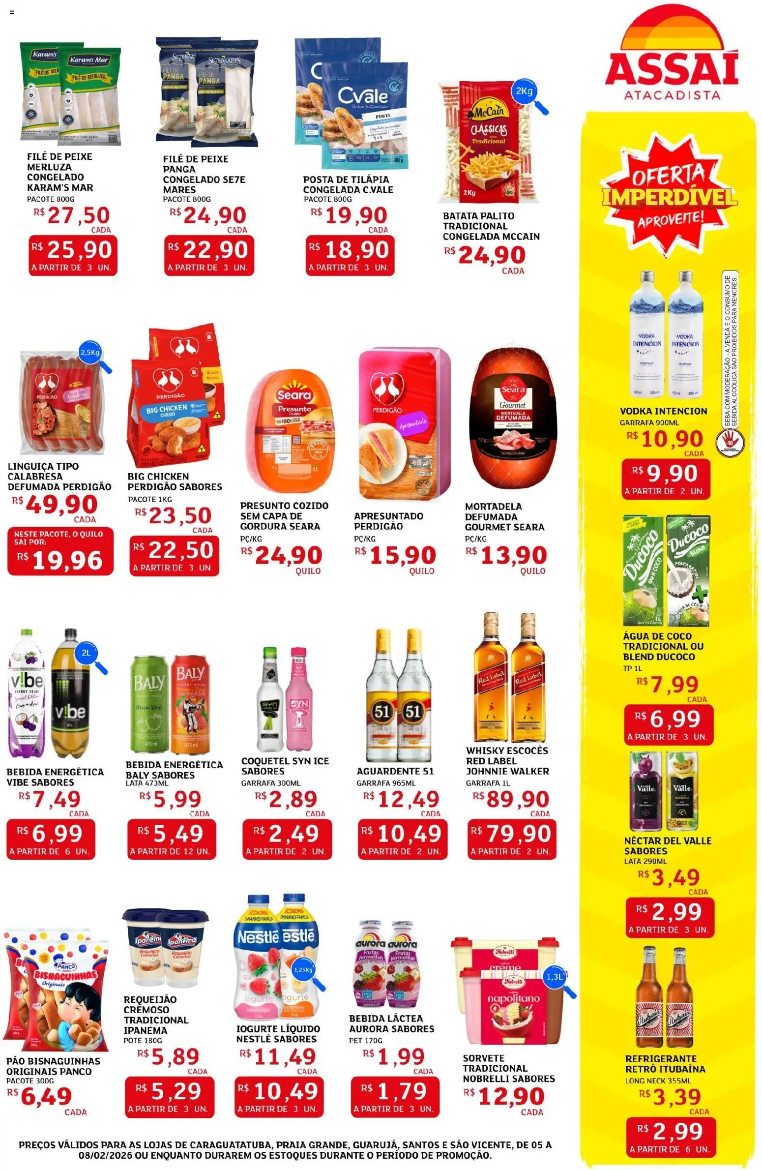 Assaí Atacadista Folheto - válido de 05.02.2026 | Página: 3
