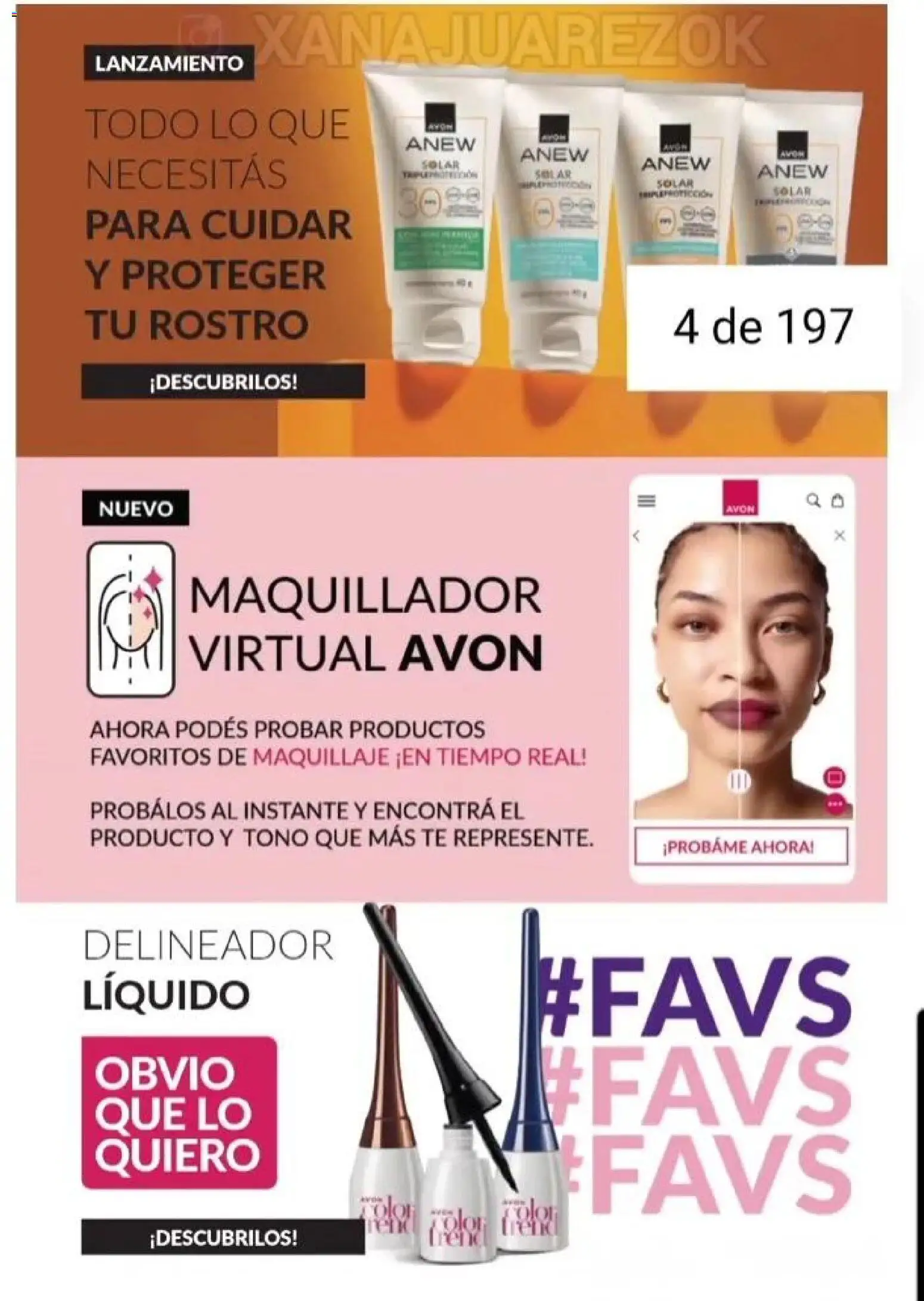 Catálogo AVON Campaña 15/2025 │ válido desde el 23.10.2025 | Página: 3 | Productos: Maquillaje, Delineador, Té