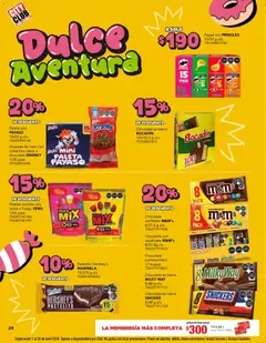 Vista previa de City Club catálogo, nuevo folleto de la tienda, válido en México a partir del 01.04.2026 | Página: 24 | Productos: Maíz, Paleta, Cacahuate, Barra
