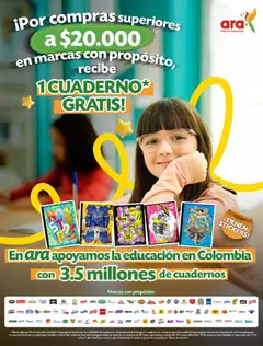 Ara - Ahorra con precios bajos y ofertas en la canasta familiar  -  Vista previa de la revista de la tienda Ara valido desde el 15.01.2026