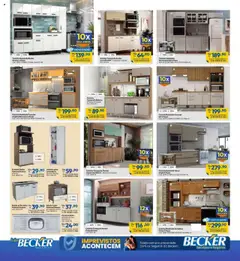 Lojas Becker - Ofertas Outubro - Pré-Visualização do folheto da loja Lojas Becker, válido de 01.10.2025 | Página: 8 | Produtos: Forno, Damasco, Cooktop, Armário