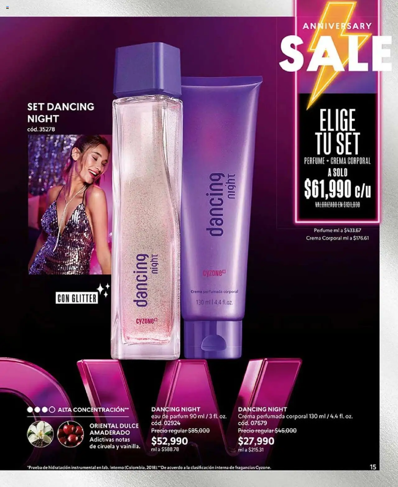 CyZone revista - valida desde el 16.06.2025 | Página: 15 | Productos: Crema, Glitter, Perfume