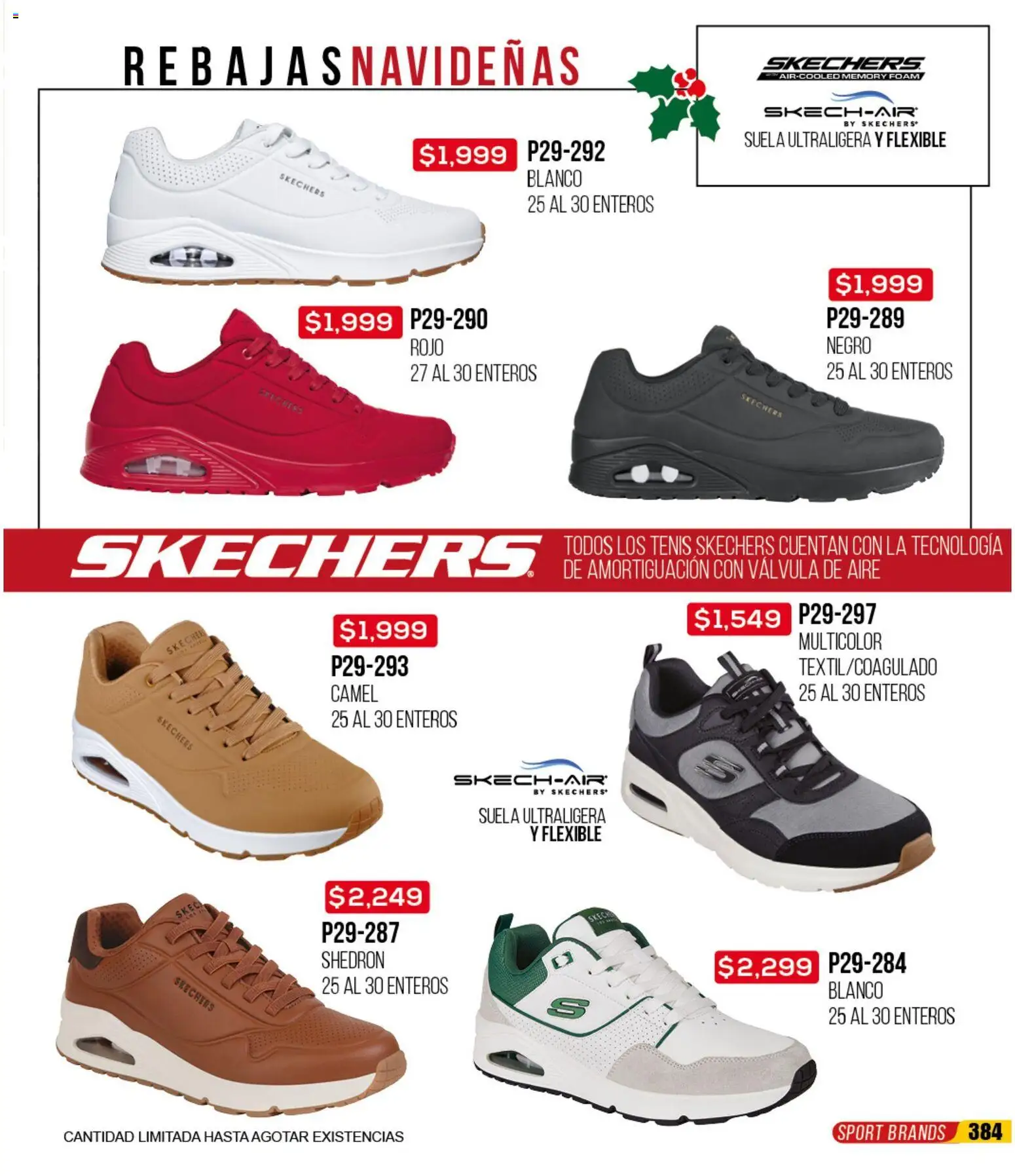 Nuevas ofertas de Cklass válidas en toda la República Mexicana desde el 30.11.2025. ¡Encuentra las mejores ofertas en Cklass catálogo Rebajas Navideñas Calzado! | Página: 385 | Productos: Tenis, Válvula, Flexible