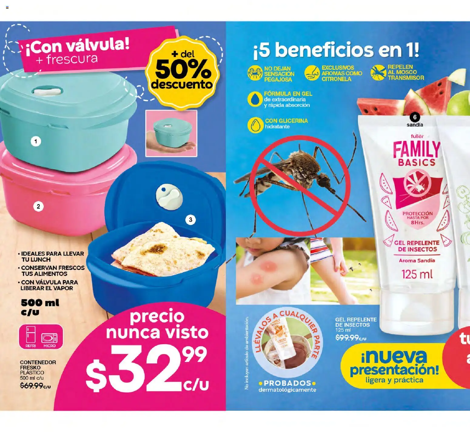 Nuevas ofertas de Fuller válidas en toda la República Mexicana desde el 04.03.2026. ¡Encuentra las mejores ofertas en Fuller campaña 24 2026! | Página: 2 | Productos: Repelente, Válvula