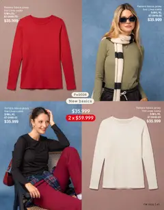 Vista previa Vitnik - Mujer válido desde el 01.04.2026 | Página: 43 | Productos: Remera