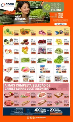 Coop ofertas Segunda, Terça e Quarta é Feira - Pré-Visualização do folheto da loja Coop, válido de 23.03.2026