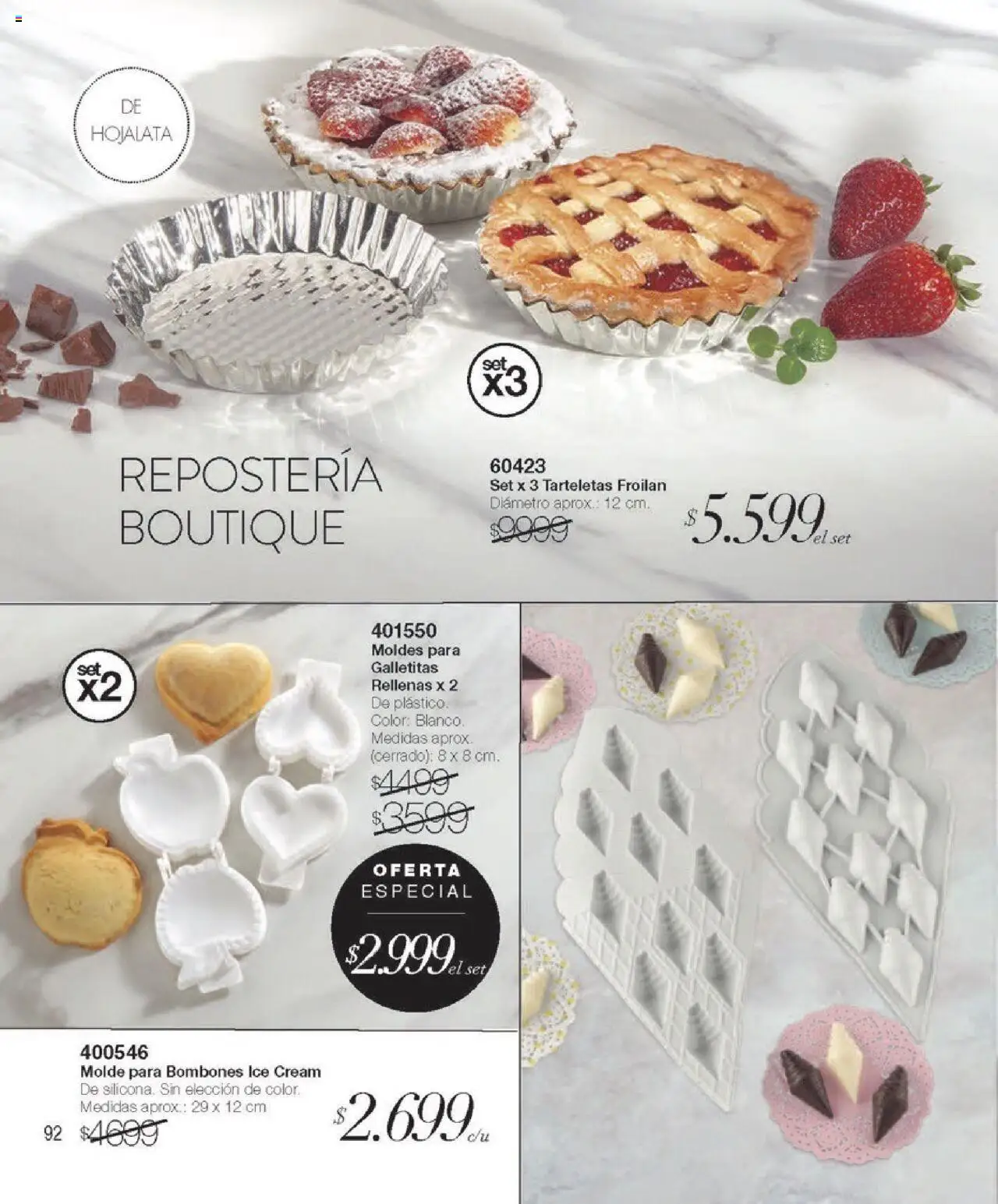 Violetta catálogo │ válido desde el 09.10.2025 | Página: 92 | Productos: Molde, Galletitas, Bombones