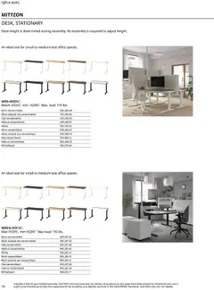 Preview of IKEA weekly ads valid from 01.03.2025 | Page: 74 | Products: Desk