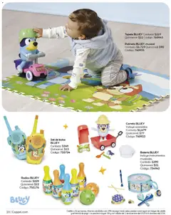 Vista previa de Coppel catálogo Regalos A Lo Grande, nuevo folleto de la tienda, válido en México a partir del 01.12.2025 | Página: 16 | Productos: Batería, Tapete