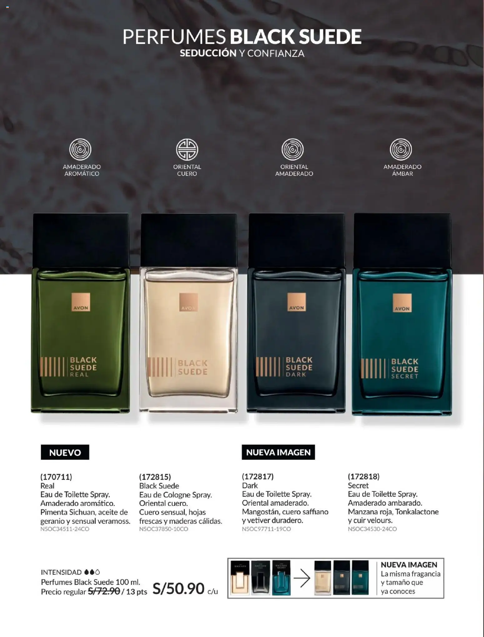 Catálogo Avon válido desde 01.02.2026 | Página: 97 | Productos: Aceite, Fragancia, EAU de Toilette