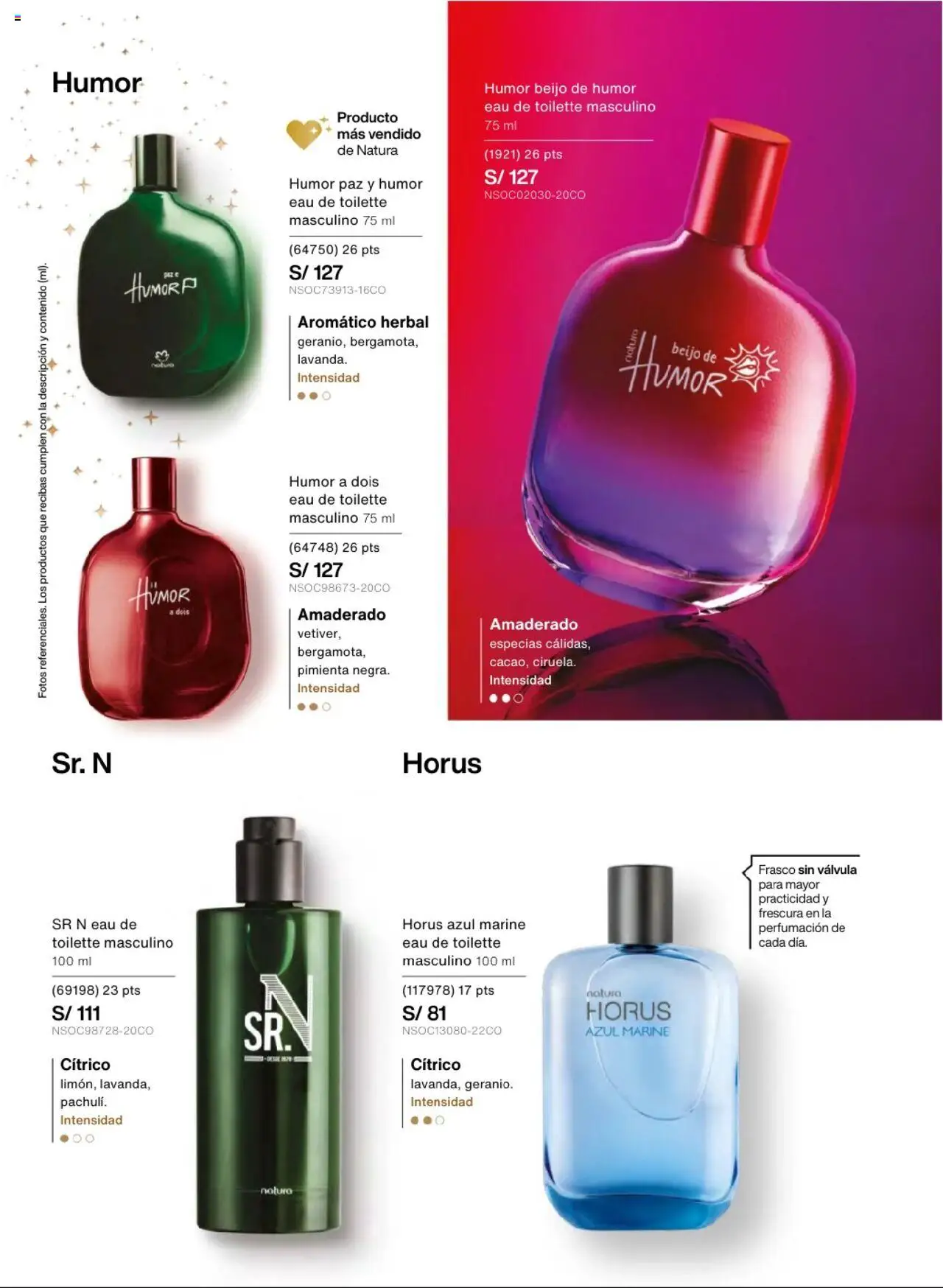 Catálogo Natura válido desde 03.10.2025 | Página: 77 | Productos: EAU de Toilette