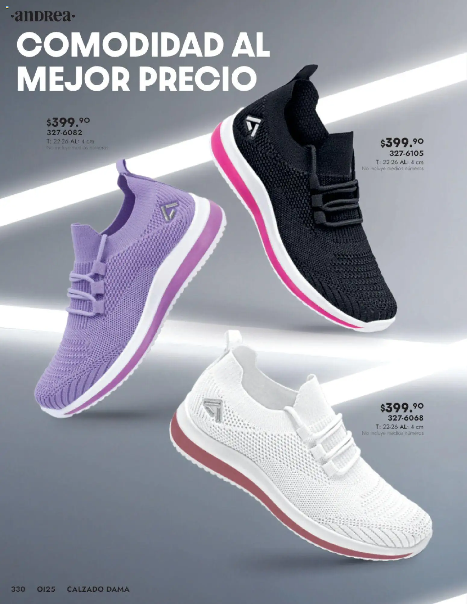 Nuevas ofertas de Andrea válidas en toda la República Mexicana desde el 24.08.2025. ¡Encuentra las mejores ofertas en Andrea - Catálogo Calzado Dama! | Página: 330
