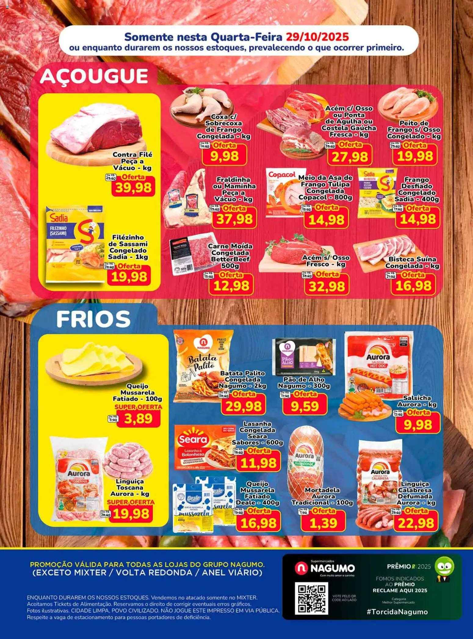 Nagumo Folheto - válido de 29.10.2025 | Página: 2 | Produtos: Anel, Salsicha, Linguiça, Carne moída