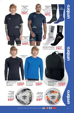 Quatro Estações - Catálogo 03-04-05 - Pré-Visualização do folheto da loja Quatro Estações, válido de 03.03.2026 | Página: 35 | Produtos: Camisa, Calça, Calção, Mochila