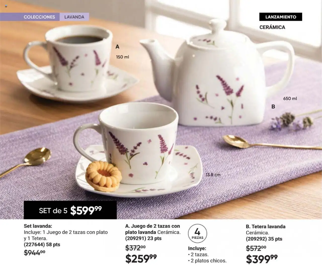 Nuevas ofertas de AVON válidas en toda la República Mexicana desde el 09.10.2025. ¡Encuentra las mejores ofertas en AVON - Casa & Estilo 16 2025! | Página: 12 | Productos: Tetera, Juego