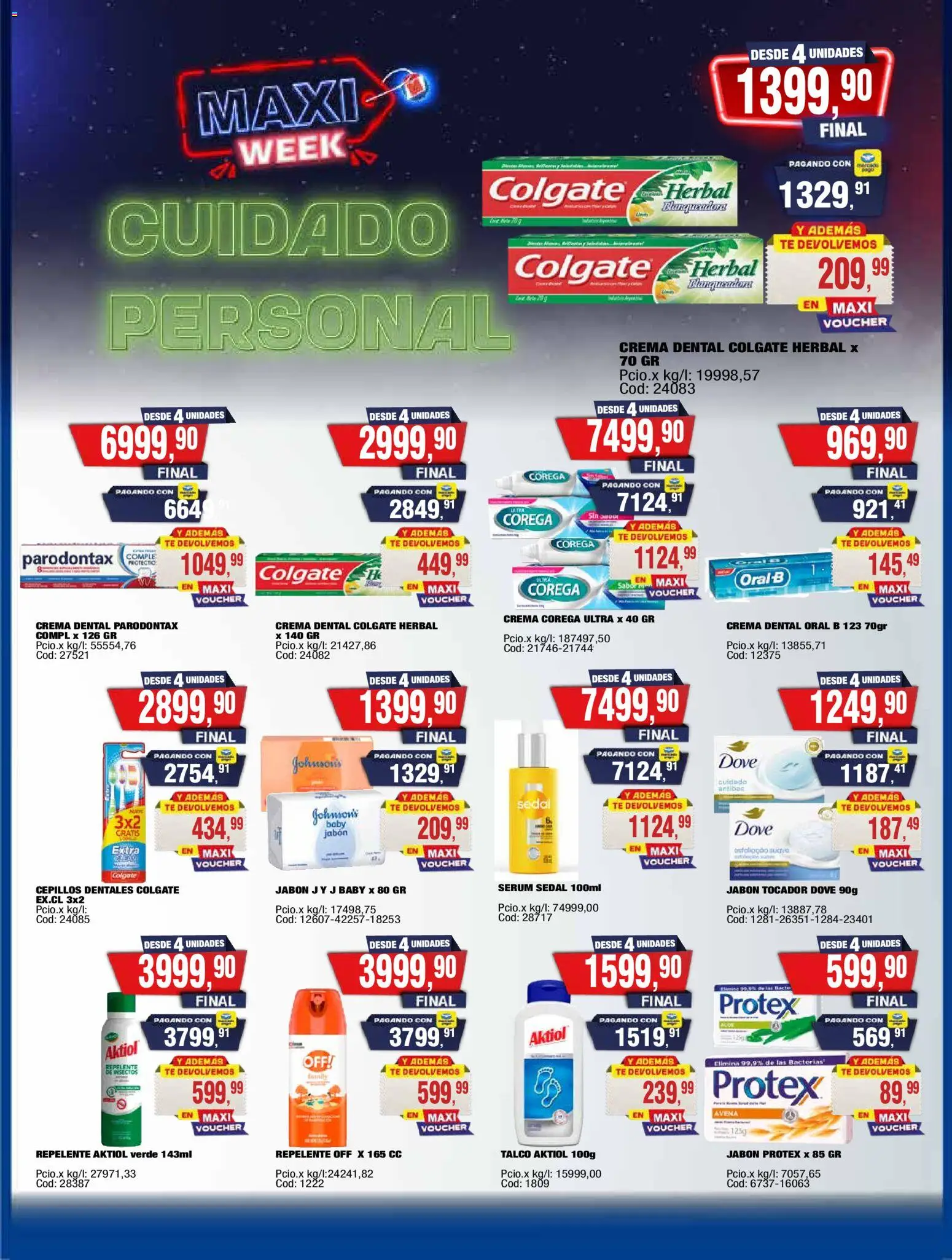 Maxiconsumo ofertas │ válido desde el 10.11.2025 | Página: 35 | Productos: Repelente, Serum, Jabón, Crema