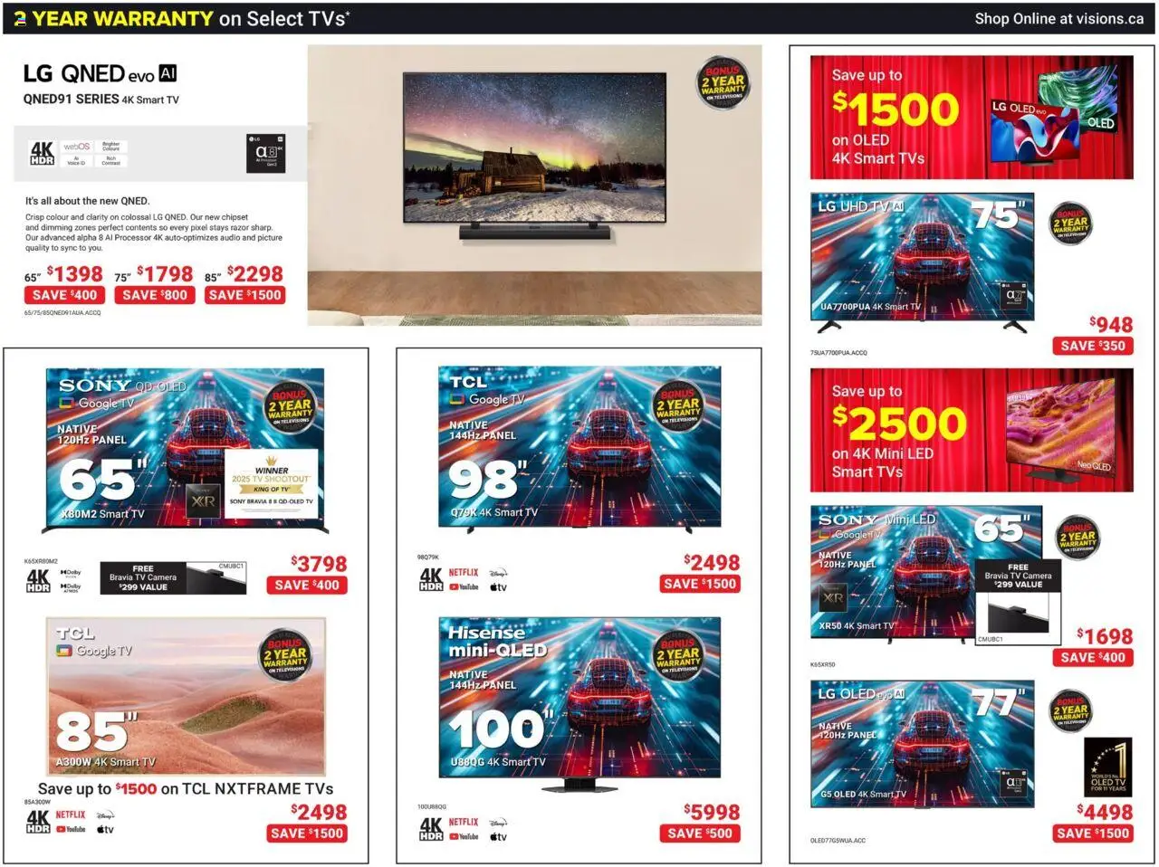 Visions flyer valid from 17.10.2025 | Page: 6 | Products: Tv, Audio, Camera